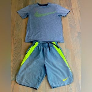 Nike boys tennis outfit size L